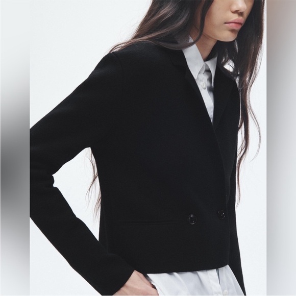 Rag & Bone Joy Merino Wool Blazer Jacket Sweater - Picture 4 of 13